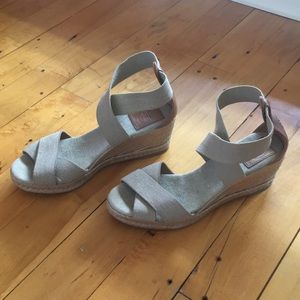 Tory Burch strappy espadrille wedges